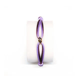 14K Tricolor Armband Double Knotted