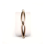 14K Tricolor Armband Double Knotted