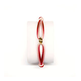14K Tricolor Double Knotted in Geelgoud