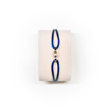 Crius Jewelry Repeating Trust Bracelet Navy Blue
