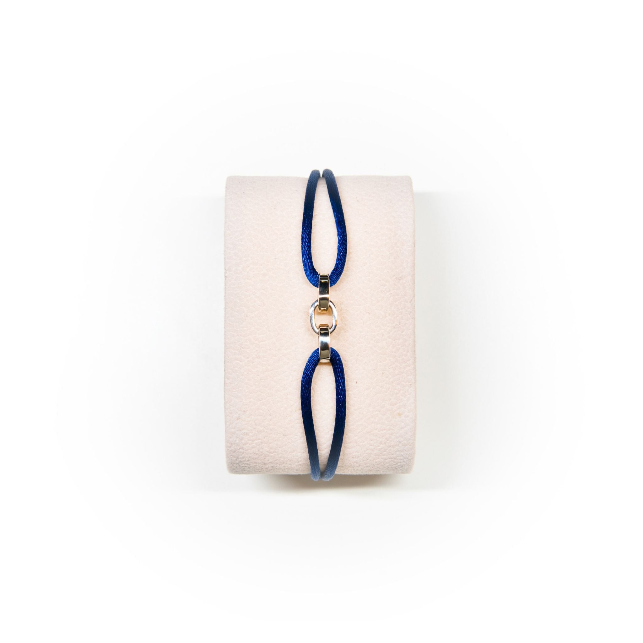 Crius Jewelry Repeating Trust Bracelet Navy Blue